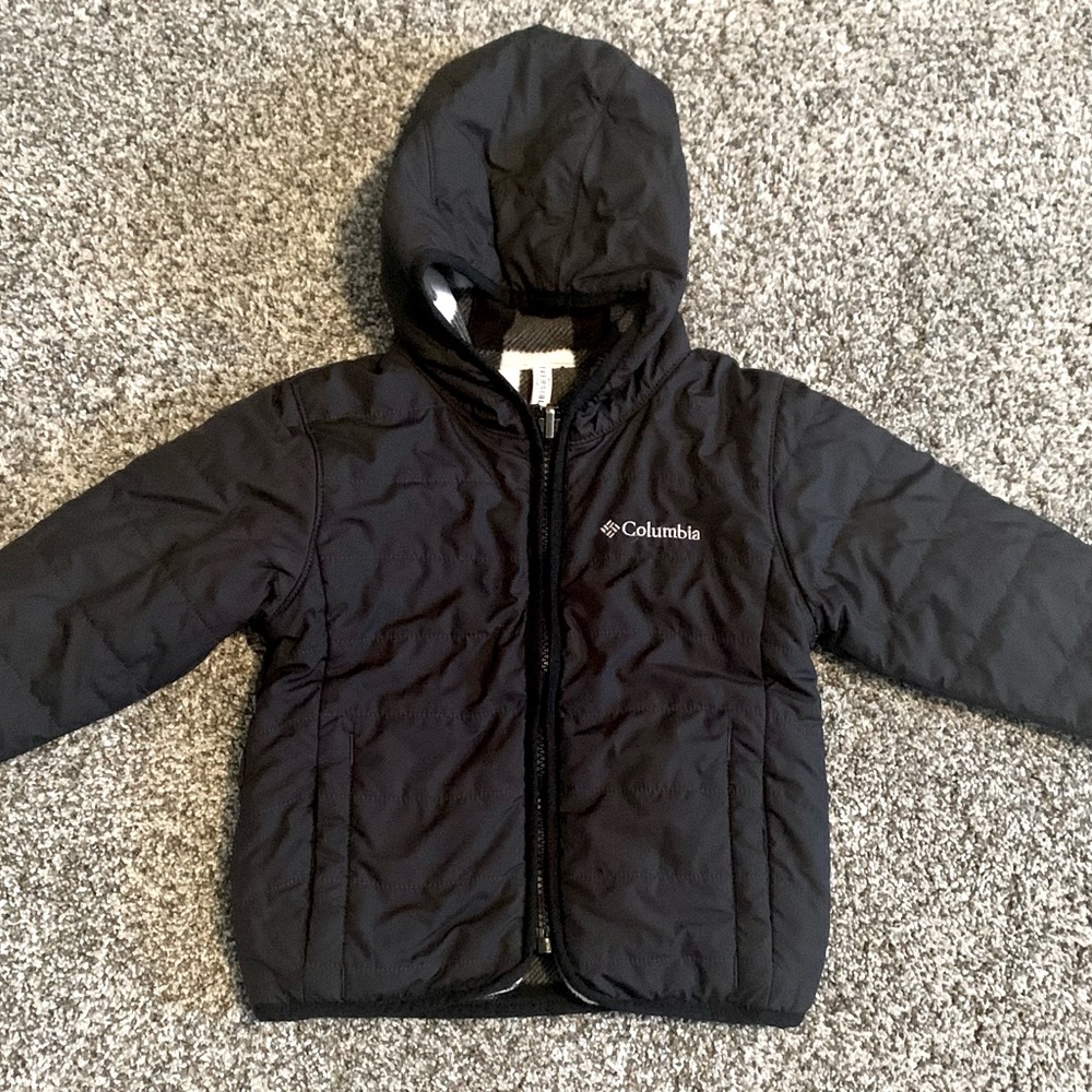 Columbia Toddler Boys' Reversible Double Trouble Insulated Jacket